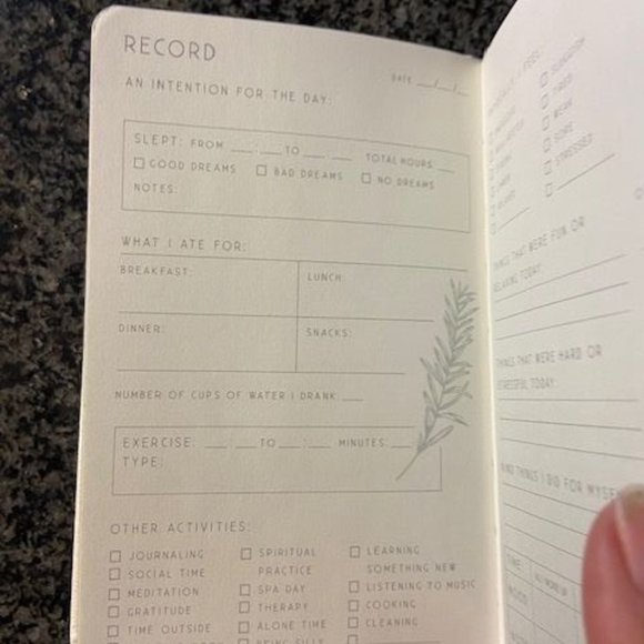 Self Care Reflection Journal - Picture 4 of 9